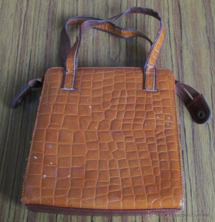 Vintage: BOLSO de cuero o similar - Foto 2