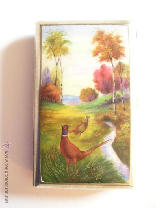 Vintage: ANTIG&Uacute;A PITILLERA ESMALTADA - Foto 1