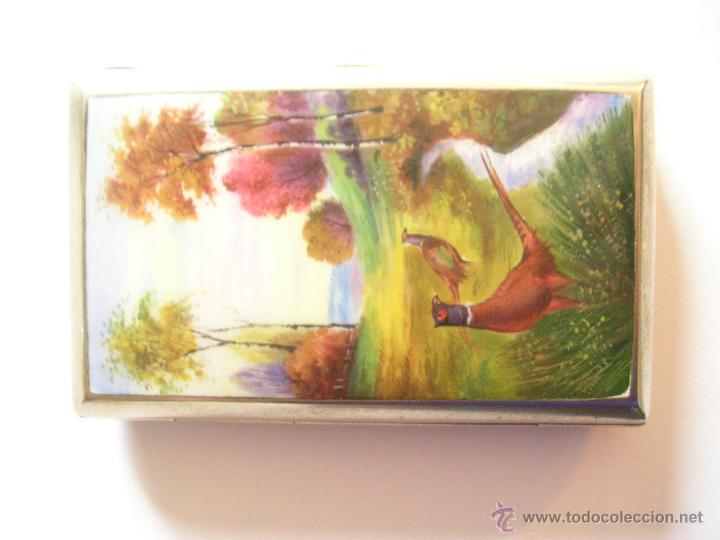 Vintage: ANTIG&Uacute;A PITILLERA ESMALTADA - Foto 6