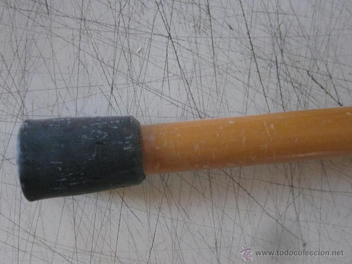 Vintage: BASTON ANTIGUO DE CA&Ntilde;A O SIMILAR - Foto 4