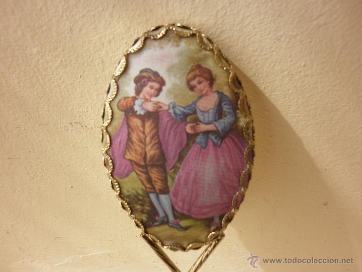 Vintage: ESPEJO VINTAGE PARA BOLSO - Foto 4