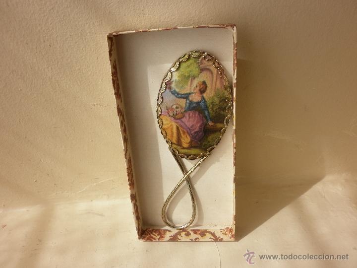 Vintage: ESPEJO VINTAGE PARA BOLSO - Foto 5