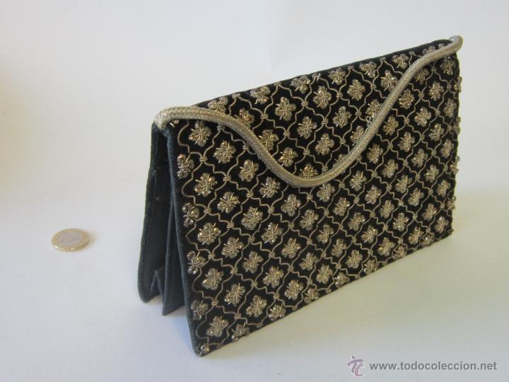 Vintage: BOLSO VINTAGE CON TELAS DE LA INDIA - Foto 1