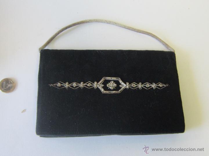 Vintage: BOLSO VINTAGE CON TELAS DE LA INDIA - Foto 3