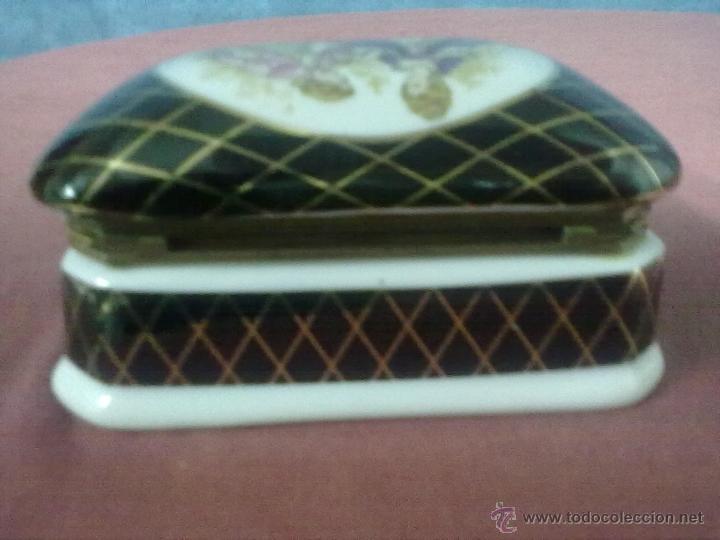 Vintage: CAJA JOYERO PORCELANA - Foto 4