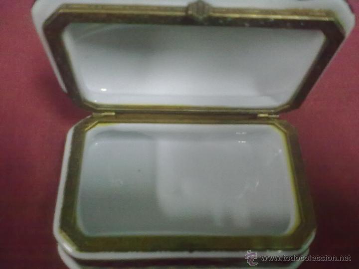 Vintage: CAJA JOYERO PORCELANA - Foto 6