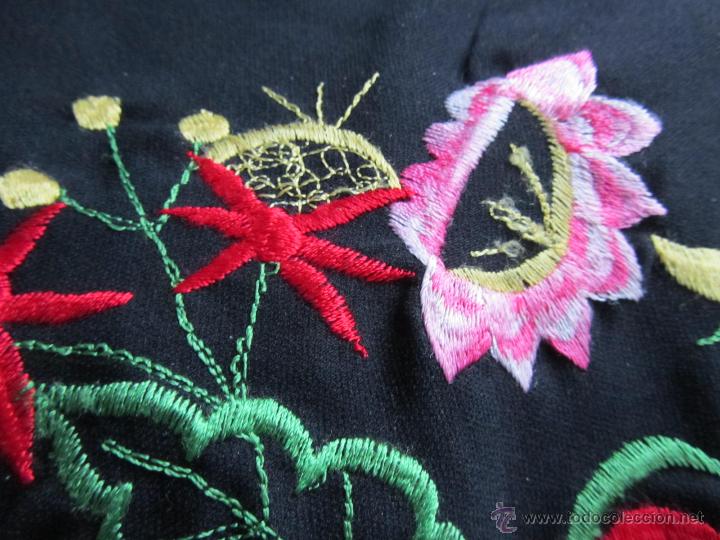 Vintage: Mant&oacute;n o chal bordado - Foto 4