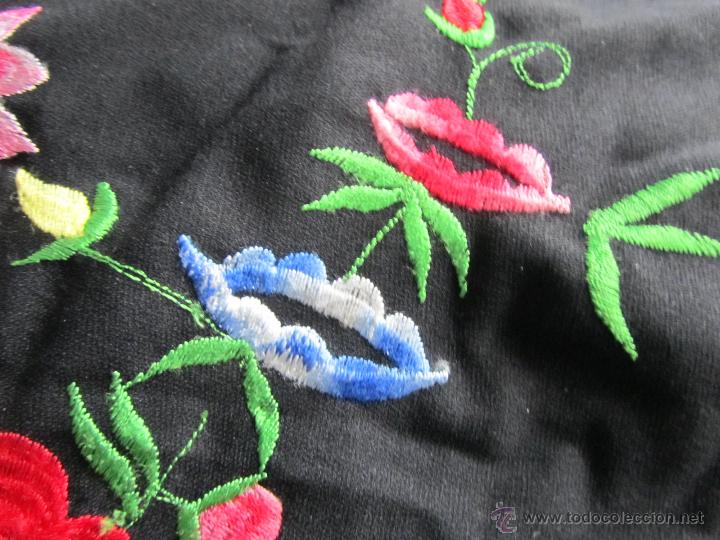 Vintage: Mant&oacute;n o chal bordado - Foto 6