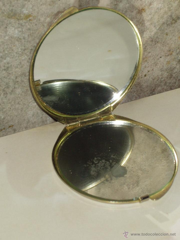 Vintage: ESPEJO DE BOLSO DOBLE ESPEJO CON AUMENTO. - Foto 6