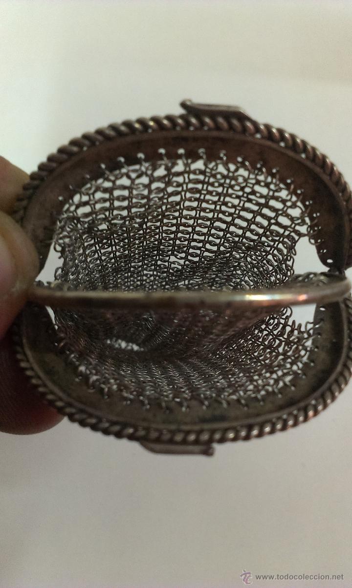 Vintage: MONEDERO ANTIGUO METALICO - Foto 3