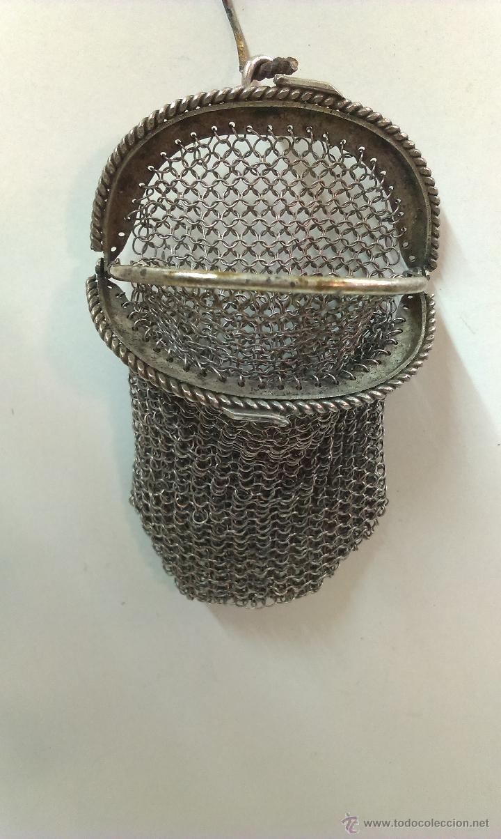 Vintage: MONEDERO ANTIGUO METALICO - Foto 4