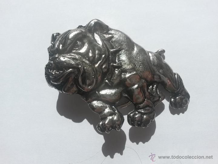 Vintage: Hebilla de perro de 9,5 x 6 cms lista para poner en cinturon - Foto 1