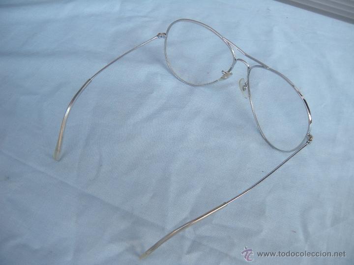 Vintage: GAFAS PLATEADAS CON CRISTALES DE AUMENTO - Foto 2