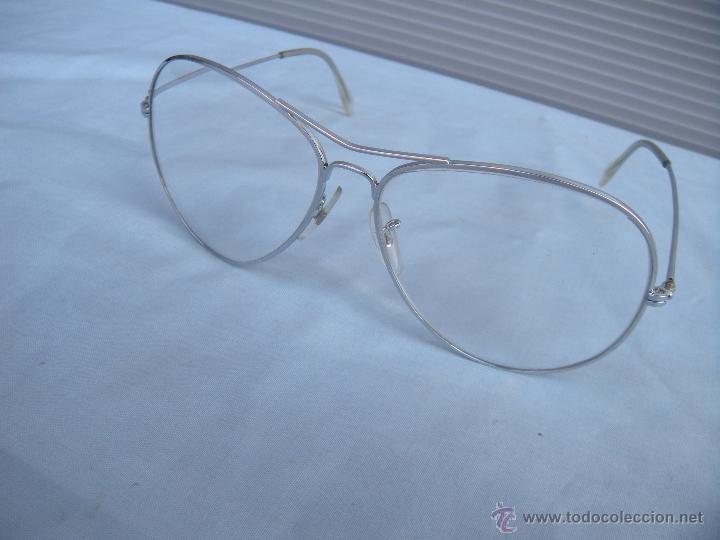 Vintage: GAFAS PLATEADAS CON CRISTALES DE AUMENTO - Foto 3