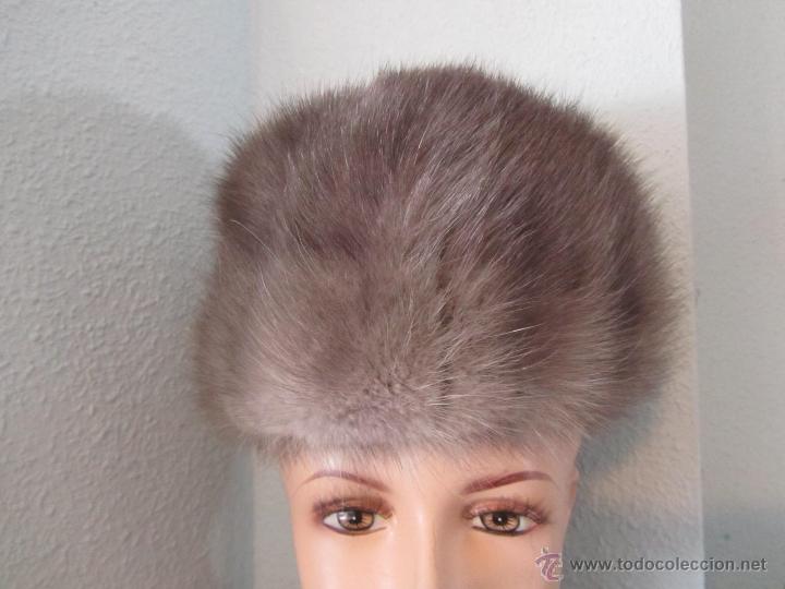 Vintage: Bonito gorro de piel - Foto 2