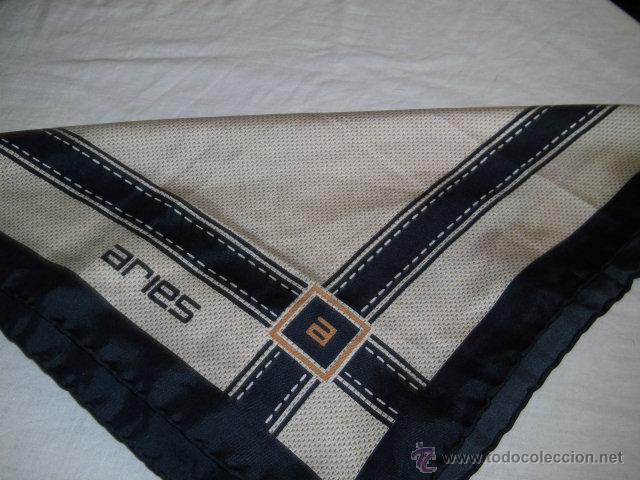 Vintage: PA&Ntilde;UELO ARIES 100% SEDA NATURAL - Foto 3