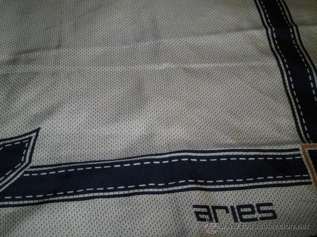 Vintage: PA&Ntilde;UELO ARIES 100% SEDA NATURAL - Foto 6