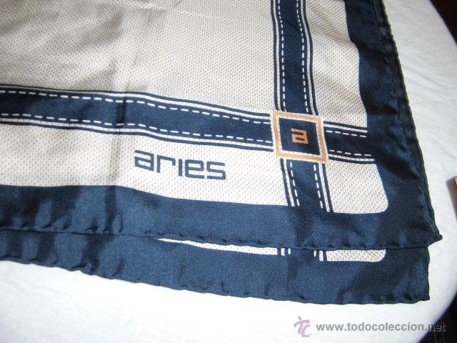 Vintage: PA&Ntilde;UELO ARIES 100% SEDA NATURAL - Foto 9