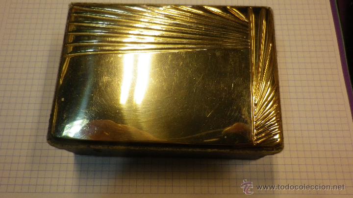 Vintage: cajita  de sobremesa de plata de los 65 - Foto 1