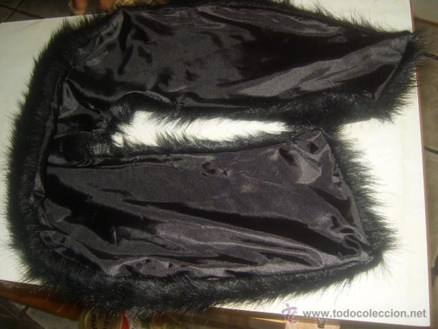 Vintage: CUELLO EN COLOR NEGRO.FORRADO. - Foto 4
