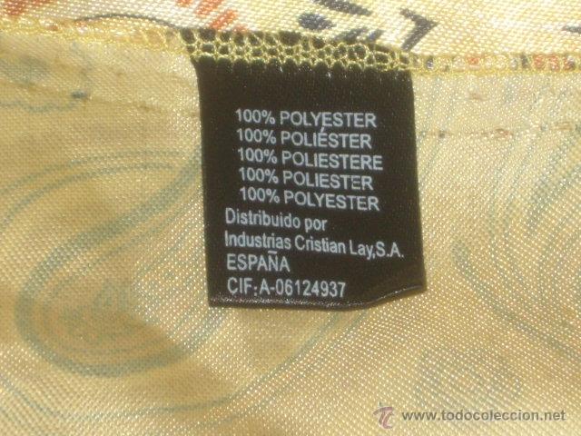 Vintage: PA&Ntilde;UE&Ntilde;O DE POLYESTER. CASHEMIR 100% POLYESTER.MADE IN SPAIN. - Foto 7
