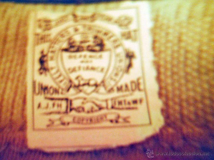 Vintage: antiguo felt hatters and trimmers union - Foto 4