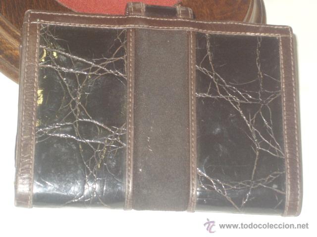 Vintage: CARTERA,MONEDERO PIEL. - Foto 6