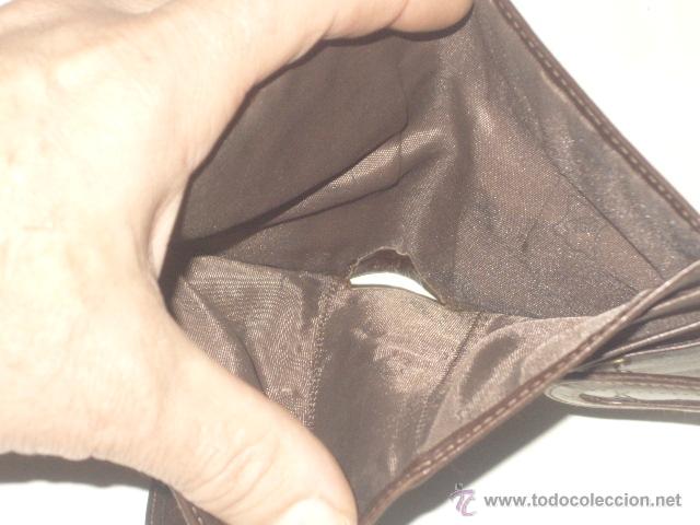 Vintage: CARTERA,MONEDERO PIEL. - Foto 9