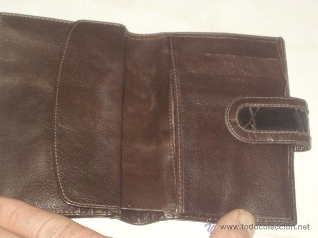Vintage: CARTERA,MONEDERO PIEL. - Foto 10