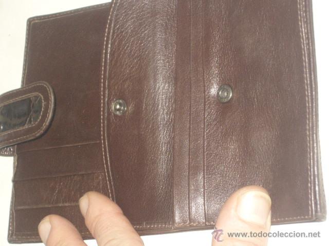 Vintage: CARTERA,MONEDERO PIEL. - Foto 12