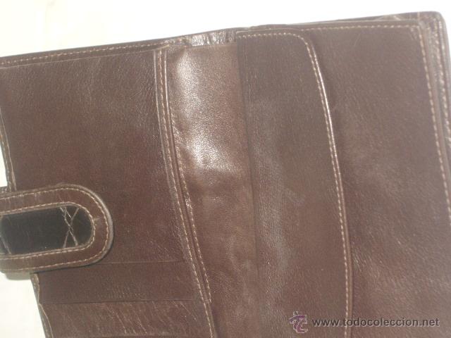 Vintage: CARTERA,MONEDERO PIEL. - Foto 13