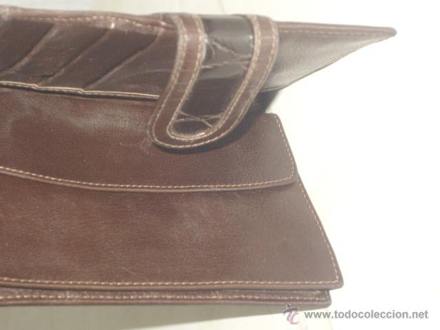 Vintage: CARTERA,MONEDERO PIEL. - Foto 15