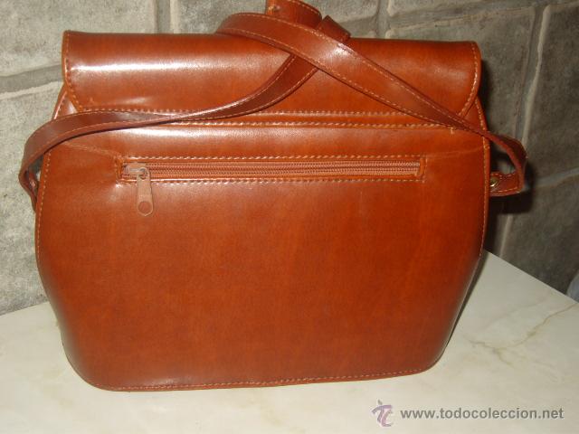 Vintage: BOLSO DE MUJER EN COLOR MARRON. - Foto 10