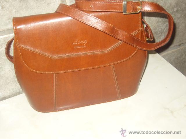 Vintage: BOLSO DE MUJER EN COLOR MARRON. - Foto 11