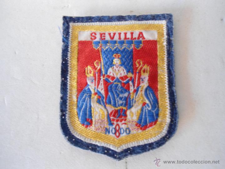 Vintage: ANTIGUO PARCHE DE SEVILLA NO8DO - Foto 1