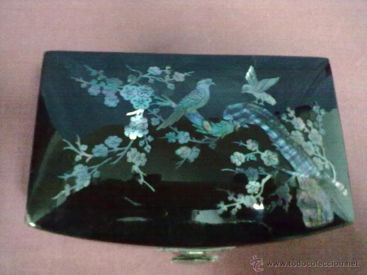 Vintage: CAJA JOYERO LACA NACAR - Foto 1