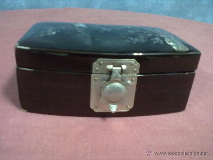 Vintage: CAJA JOYERO LACA NACAR - Foto 2