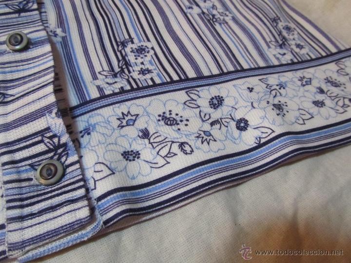 Vintage: Camisa rayas y flores a&ntilde;os 70 - Foto 8