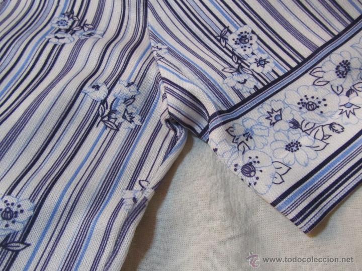 Vintage: Camisa rayas y flores a&ntilde;os 70 - Foto 10