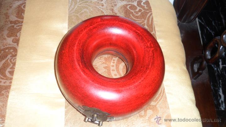 Vintage: JOYERO CHINO DE MADERA LACADA, PARA COLLARES - Foto 4
