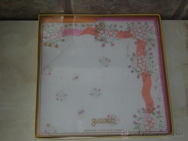 Vintage: JUEGO DE 2 PA&Ntilde;UELOS DE ALGODON.VINTAGE. - Foto 5