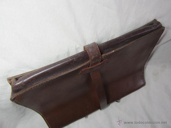 Vintage: Antigua cartera de cuero - Foto 10