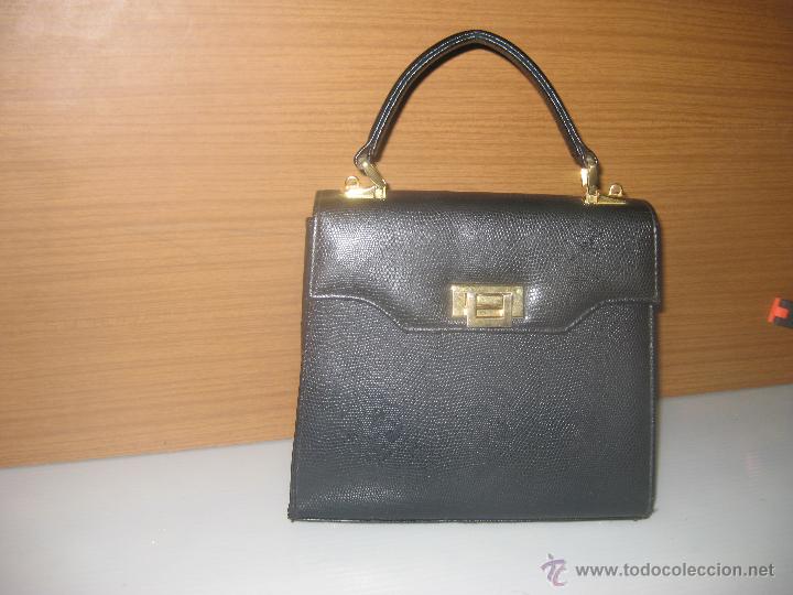 Vintage: Bolso m&r.simil serpiente - Foto 1
