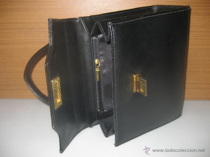 Vintage: Bolso m&r.simil serpiente - Foto 3