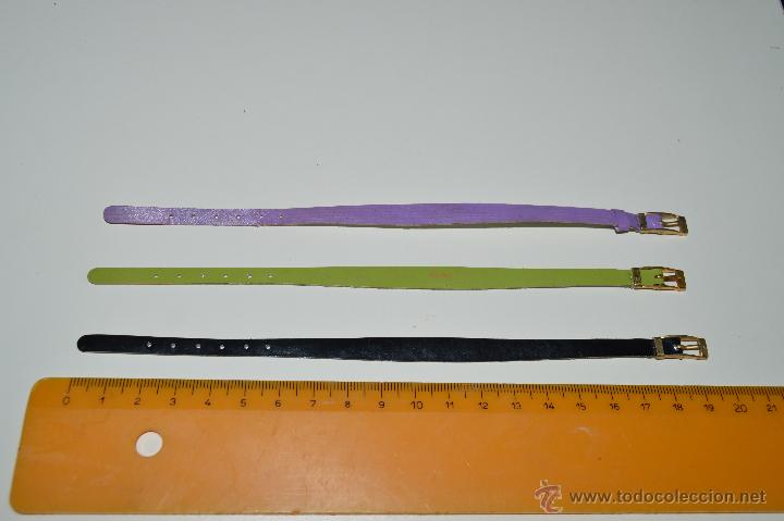 Vintage: 3 PULSERITAS DE PL&Aacute;STICO Y FUNDA (a&ntilde;os 80) - Foto 2