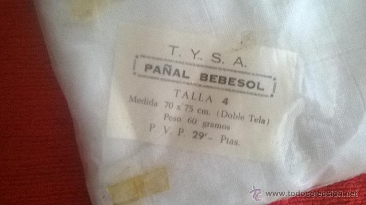 Vintage: pa&ntilde;al antiguo bebesol tysa - Foto 2
