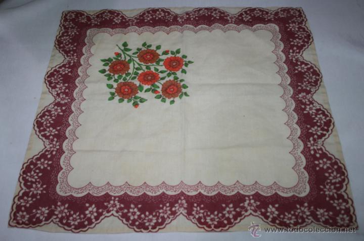 Vintage: PA&Ntilde;UELO VINTAGE DE FLORES - Foto 1
