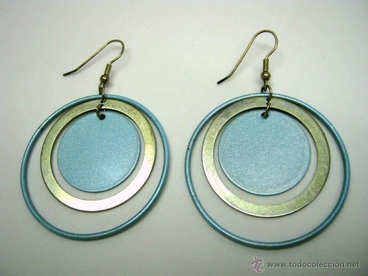 Vintage: Bellos y originales pendientes retro Space Pop - Foto 1