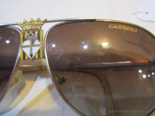 Vintage: Gafas de sol Carrera, con escudo identificar.13 x 5 cms. - Foto 5