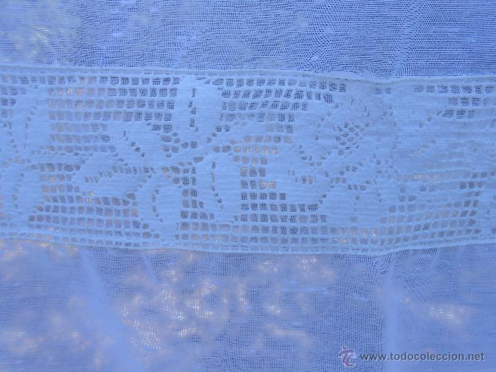 Vintage: 2 CORTINAS  1m 20,5 cms  x 1m 15,5 cms. - Foto 4